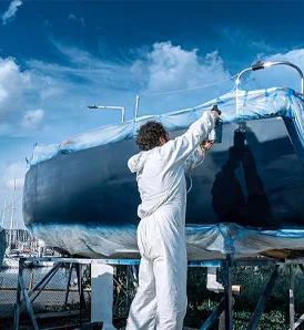 Shipyards Spray painting